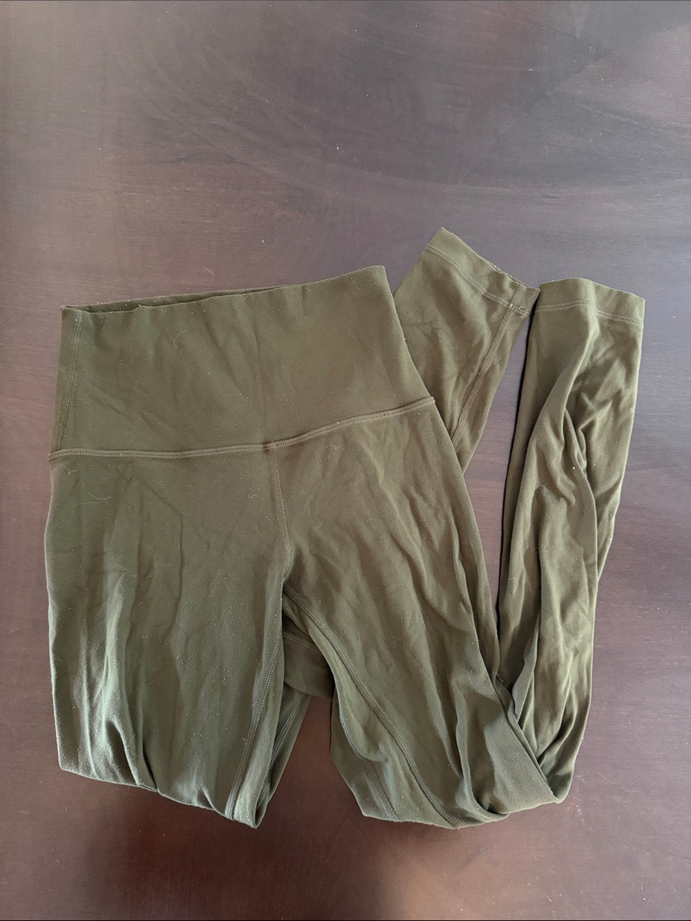 lululemon athletica Align Olive Green High-Rise Leggings